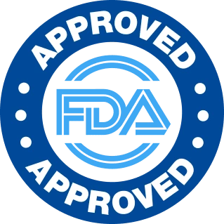 FDA-registered facility badge
