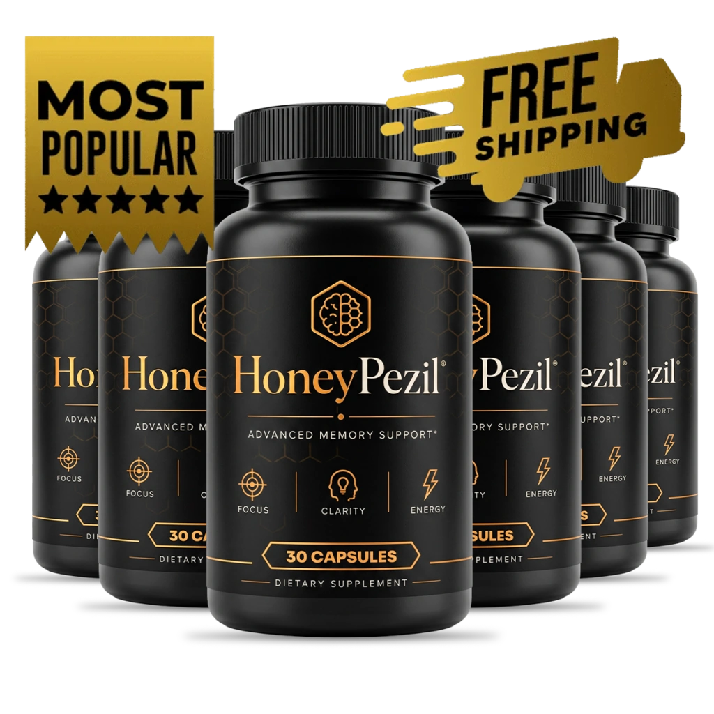 Honeypezil six bottle bundle, ready to order