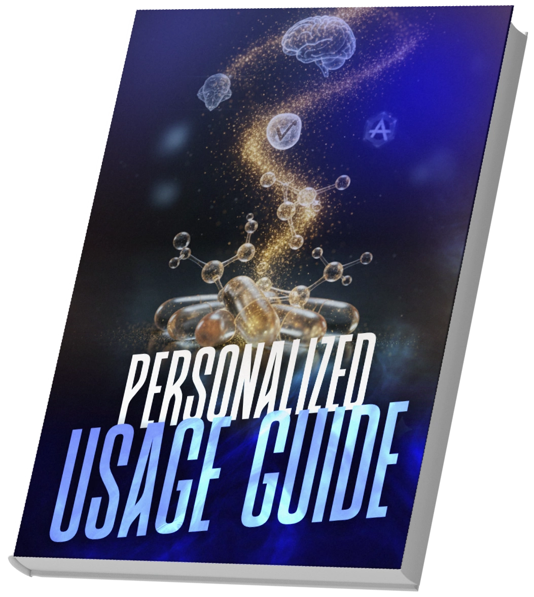 Personalized men's wellness usage guide